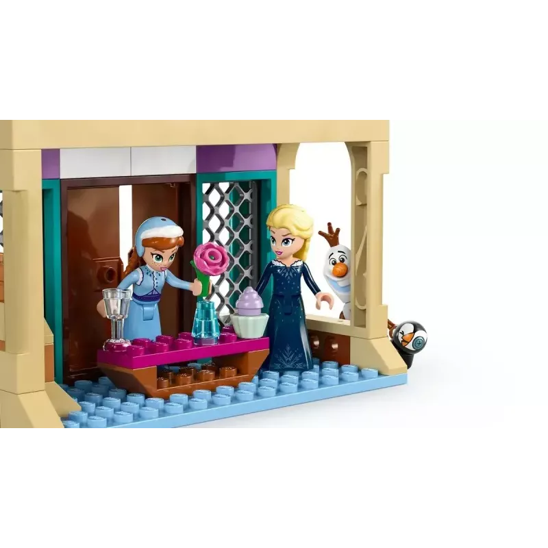 Juguete de construcción LEGO Disney Princess Castillo de Arendelle 43265 – 177 piezas, 3 minifiguras, a partir de 5 años, set de exposición (250×60×40 mm)
