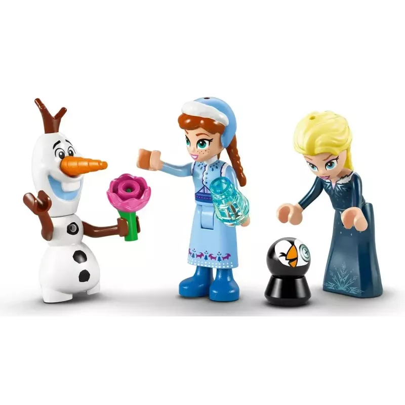 Juguete de construcción LEGO Disney Princess Castillo de Arendelle 43265 – 177 piezas, 3 minifiguras, a partir de 5 años, set de exposición (250×60×40 mm)
