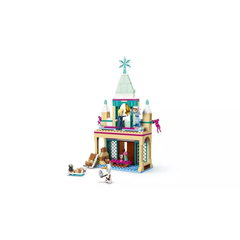 Juguete de construcción LEGO Disney Princess Castillo de Arendelle 43265 – 177 piezas, 3 minifiguras, a partir de 5 años, set de exposición (250×60×40 mm)