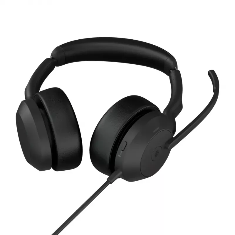 Jabra Evolve2 50 Auriculares con cable diadema Oficina/Callcenter USB Type-C / USB Type-A Bluetooth Negro