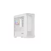GENESIS Irid 503 Mini Tower Transparente, Blanco