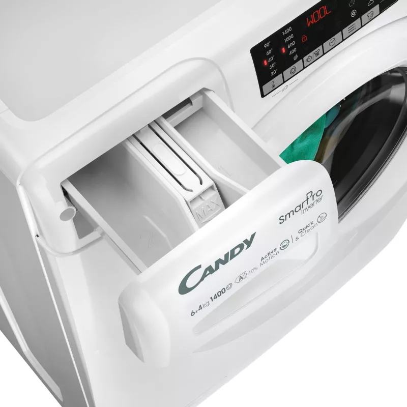 Candy Smart Pro COW 4644TWM6/1-S Lavadora secadora de libre instalación carga frontal Blanco
