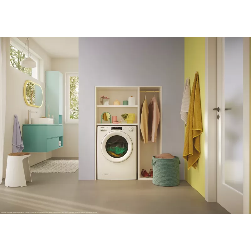 Candy Smart Pro COW 4644TWM6/1-S Lavadora secadora de libre instalación carga frontal Blanco