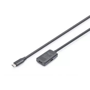 DIGITUS Cable alargador USB-C activo – 5G USB 3.2 Gen1 USB-C – USB-C (M/H) – 5m