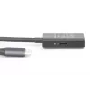 DIGITUS Cable alargador USB-C activo - 5G USB 3.2 Gen1 USB-C - USB-C (M/H) - 10m