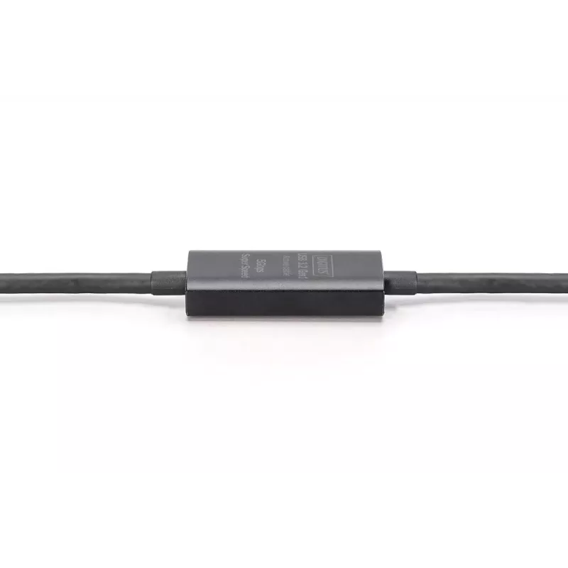 DIGITUS Cable alargador USB-C activo - 5G USB 3.2 Gen1 USB-C - USB-C (M/H) - 10m