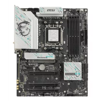 Placa base MSI B850 GAMING PLUS WIFI ATX — AMD B850, socket AM5, DDR5, 4x DIMM, Wi-Fi 7, 5Gb LAN, 3x M.2, HDMI 2.1