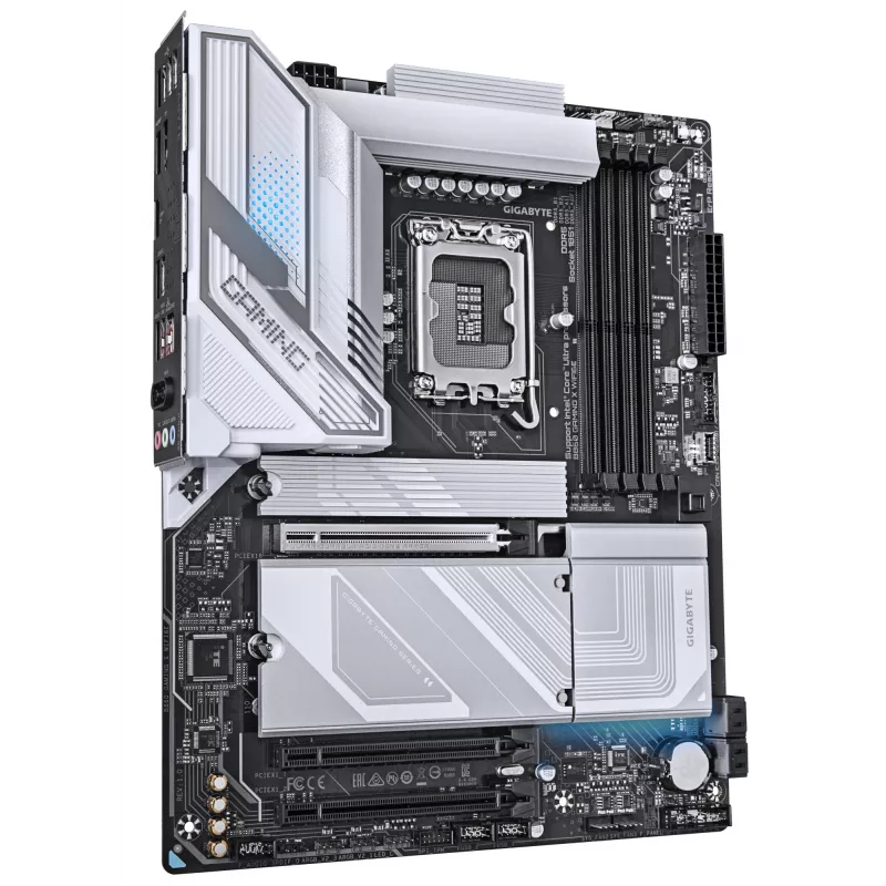 GIGABYTE B860 GAMING X WIFI6E placa base - CPUs Intel Core Ultra Series, VRM de fases 12+1+2+1, hasta 9066MHz DDR5, 1xPCIe 5.0 + 2xPCIe 4.0 M.2, 2.5GbE LAN, WIFI 6E, USB4