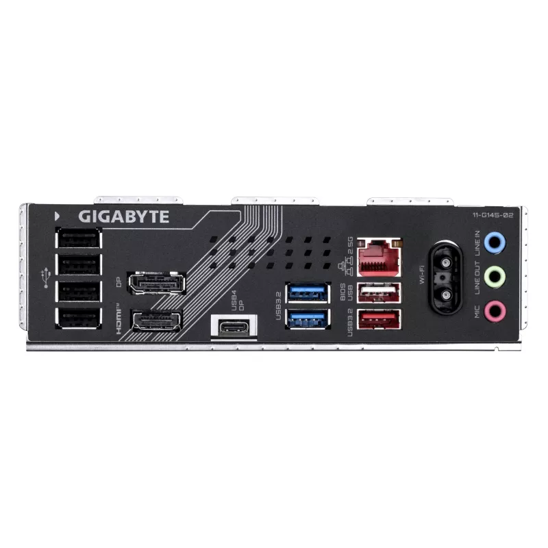 GIGABYTE B860 GAMING X WIFI6E placa base - CPUs Intel Core Ultra Series, VRM de fases 12+1+2+1, hasta 9066MHz DDR5, 1xPCIe 5.0 + 2xPCIe 4.0 M.2, 2.5GbE LAN, WIFI 6E, USB4