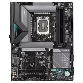 GIGABYTE B860 EAGLE WIFI6E placa base - CPUs Intel Core Ultra Series, VRM de fases 12+1+2+1, hasta 9066 MHz DDR5, 1xPCIe 5.0 + 2xPCIe 4.0 M.2, 2,5 GbE LAN, WIFI 6E, USB 3.2 Gen 2x2