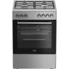 Beko FBE62130GXDN cocina independiente eléctrica gas negro