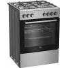 Beko FBE62130GXDN cocina independiente eléctrica gas negro