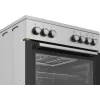 Beko FBE62130GXDN cocina independiente eléctrica gas negro