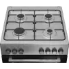 Beko FBE62130GXDN cocina independiente eléctrica gas negro