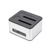 DIGITUS base de acoplamiento SATA USB 3.0 – 2 puertos 2,5