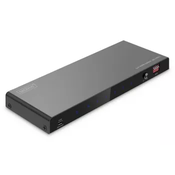 DIGITUS divisor HDMI 1x4 8K/60 Hz (4:4:4) Toslink estéreo EDID Control