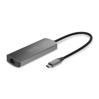 DIGITUS set extensor de vídeo USB-C - HDMI 4K/120Hz CAT6 30m