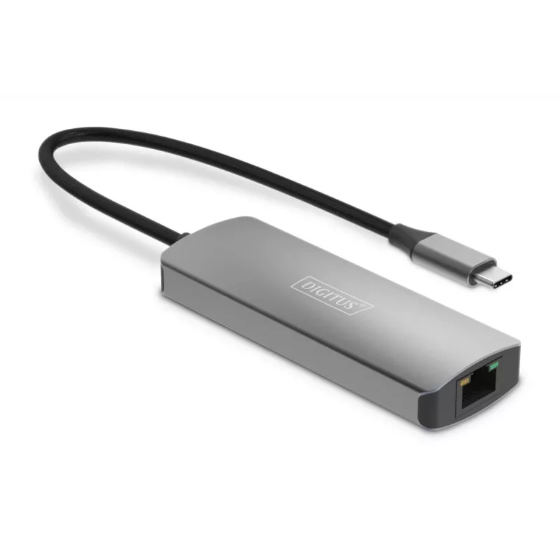 DIGITUS set extensor de vídeo USB-C - HDMI 4K/120Hz CAT6 30m
