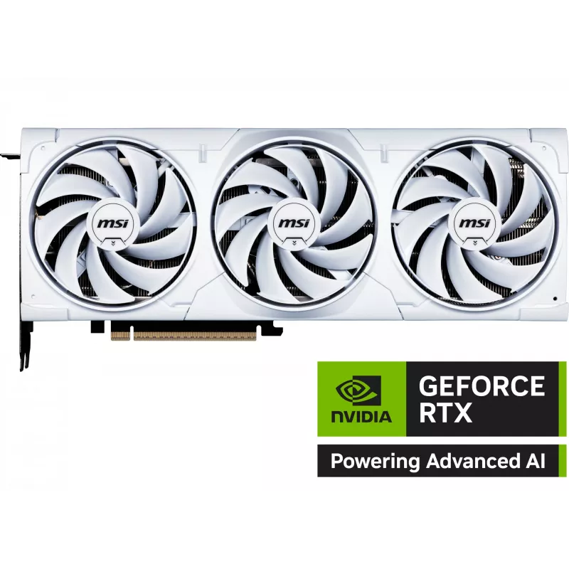 Tarjeta gráfica MSI GeForce RTX 5080 16GB GDDR7, PCIe 5.0, 256 bits, 303 mm, 360W, 3xDP 1xHDMI, blanca