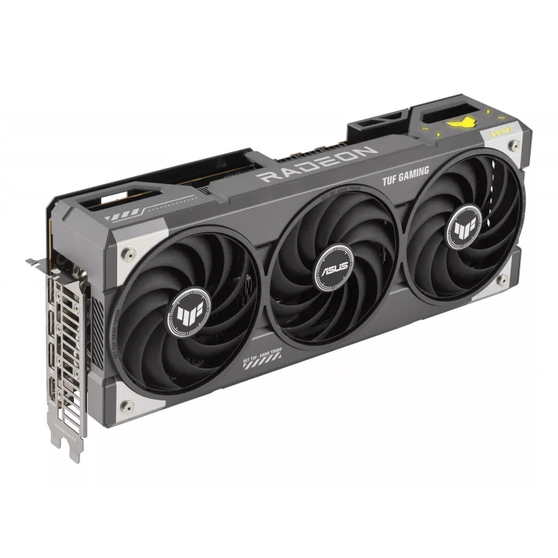 Tarjeta gráfica ASUS Radeon RX 9070 XT, 16 GB GDDR6, PCIe 5.0, 256 bits, 3060 MHz Boost