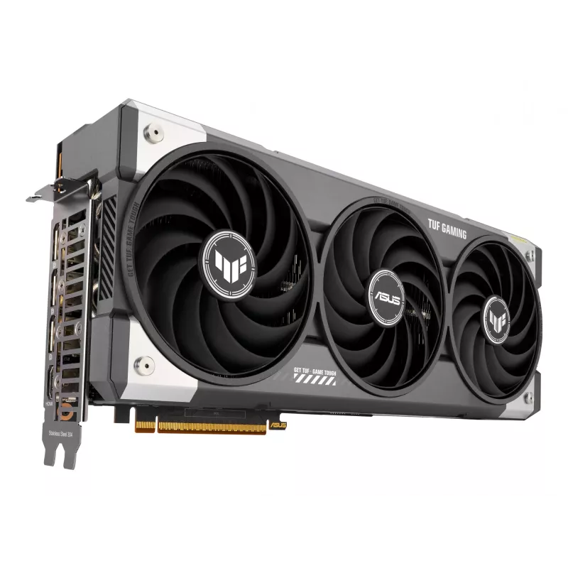 Tarjeta gráfica ASUS Radeon RX 9070 XT, 16 GB GDDR6, PCIe 5.0, 256 bits, 3060 MHz Boost