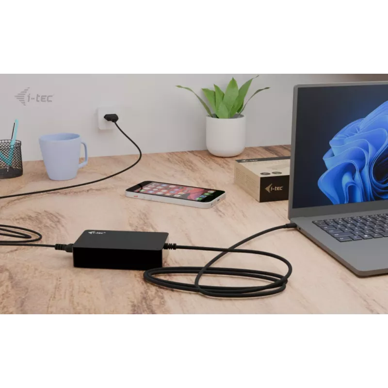 i-tec cargador universal USB-C PD 3.1 140 W, interior, corriente alterna, 28 V, 5 A, negro