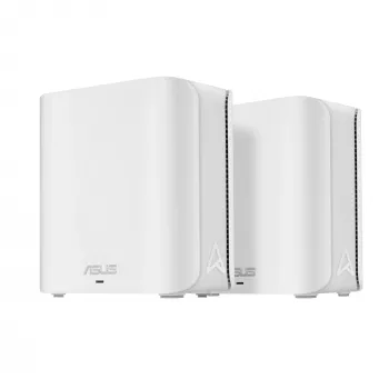 ASUS ZenWiFi BD4 (pack de 2 EU+UK) dual band (2,4 GHz / 5 GHz) Wi-Fi 7 (802.11be) blanco interior