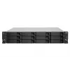 QNAP - TL-R1200C-RP - Array de discos - 12 bahías (SATA-600) USB 3.2 Gen 2 (externo) montaje en rack 2U