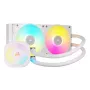 Disipador CPU CORSAIR - Icue Link Titan 240 Rx RGB Refrigeración líquida AIO - Blanco