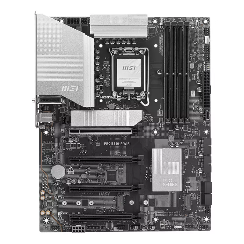 Placa base MSI PRO B860-P WIFI Intel B860 LGA 1851 (Socket V1) ATX