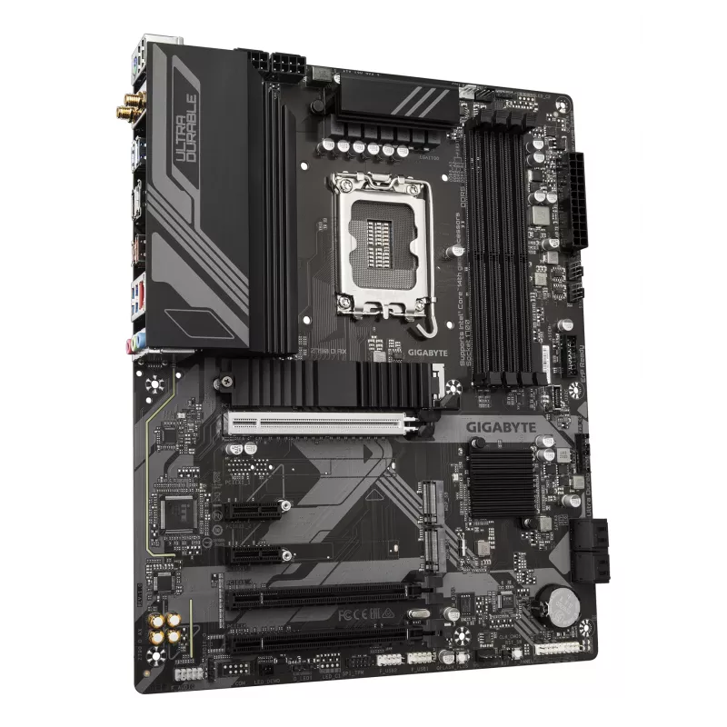 Placa base GIGABYTE Z790 D AX ATX — Intel LGA1700, Z790, DDR5, 4×DIMM, Wi‑Fi 6E, 2.5Gb LAN