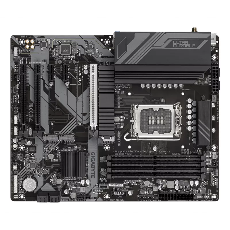 Placa base GIGABYTE Z790 D AX ATX — Intel LGA1700, Z790, DDR5, 4×DIMM, Wi‑Fi 6E, 2.5Gb LAN
