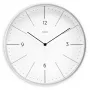 Reloj de cuarzo Hama Sardinia Circle gris blanco pila AA 300 mm