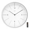 Reloj de cuarzo Hama Sardinia Circle gris blanco pila AA 300 mm