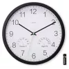 Hama Santorini reloj de cuarzo redondo negro, blanco