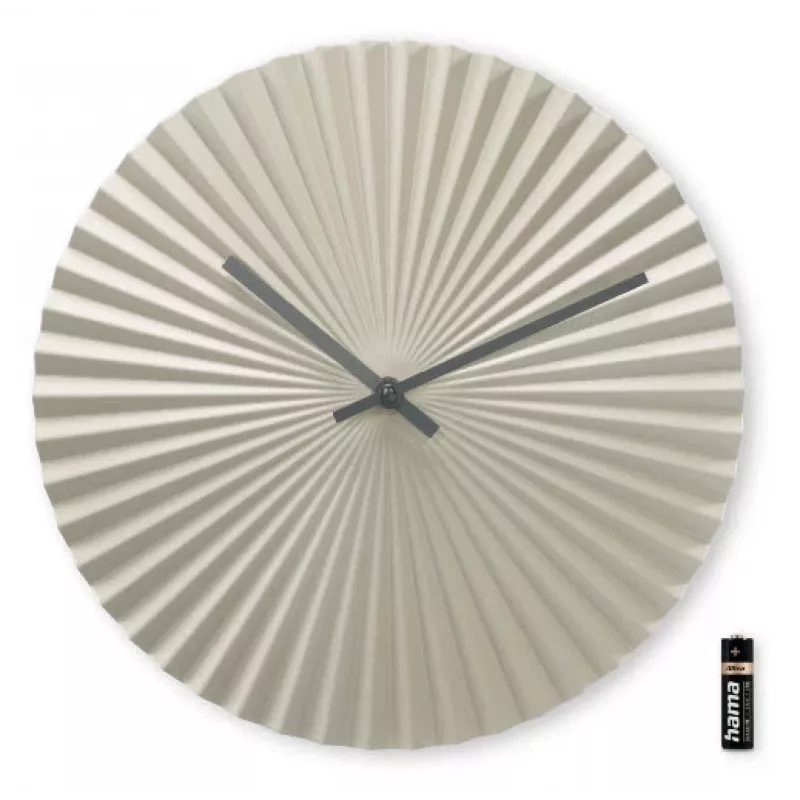 Hama Barbados reloj de cuarzo redondo verde, gris