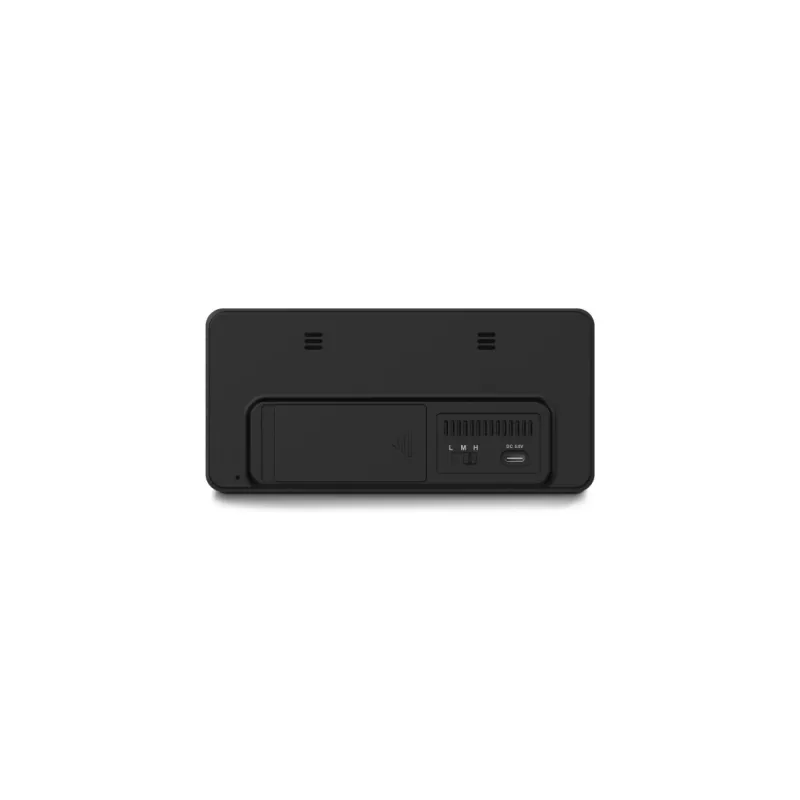 Hama Bali reloj digital rectangular negro