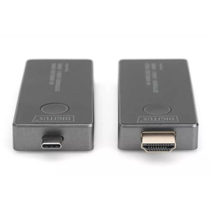 DIGITUS set extensor AV inalámbrico 4K 30 m USB-C - HDMI