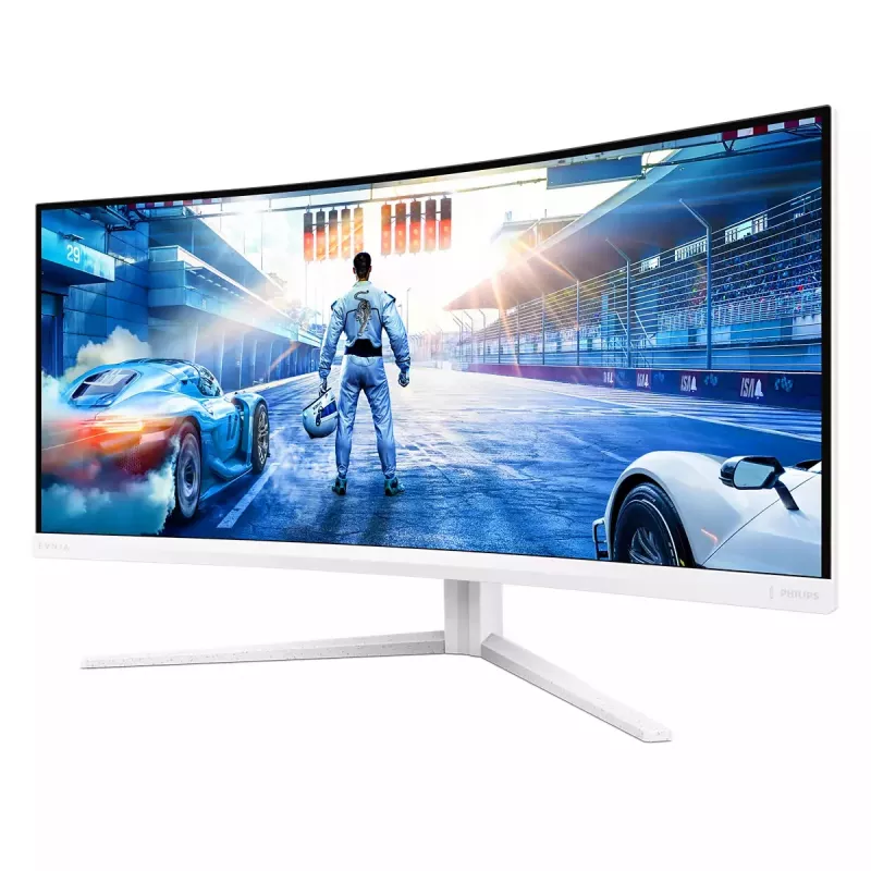 Philips Evnia 5000 34M2C5501A/00 monitor de ordenador 86,4 cm (34 inch) 3440 x 1440 píxeles Wide Quad HD LCD blanco
