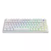Teclado gaming Savio Phenix WHITE GAT amarillo USB Bluetooth QWERTY