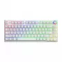 Teclado gaming Savio Phenix WHITE GAT amarillo USB Bluetooth QWERTY