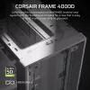 CORSAIR semitorre - carcasa Midi Frame 4000d blanca