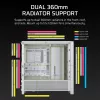 CORSAIR semitorre - carcasa Midi Frame 4000d blanca