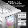 CORSAIR semitorre - carcasa Midi Frame 4000d Rs ArGB blanca