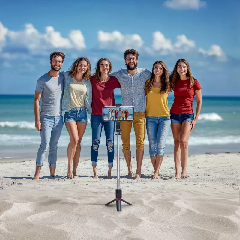 Hama Fancy Stand 70 II Selfie-Stick Smartphone Negro
