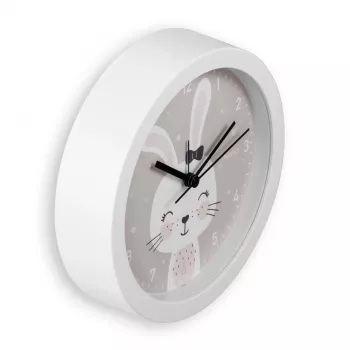Hama Maui Reloj analógico redondo Gris, Blanco