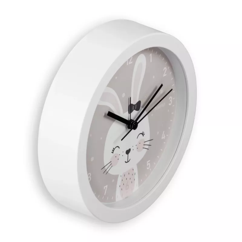 Hama Maui Reloj analógico redondo Gris, Blanco