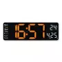 Hama Santa Cruz Reloj digital rectangular Negro