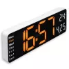 Hama Santa Cruz Reloj digital rectangular Negro