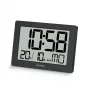 Reloj digital Hama 00222230 Rectangular Negro Pared/Mesa Pila